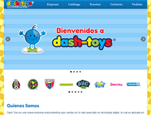 Tablet Screenshot of dashtoys.com